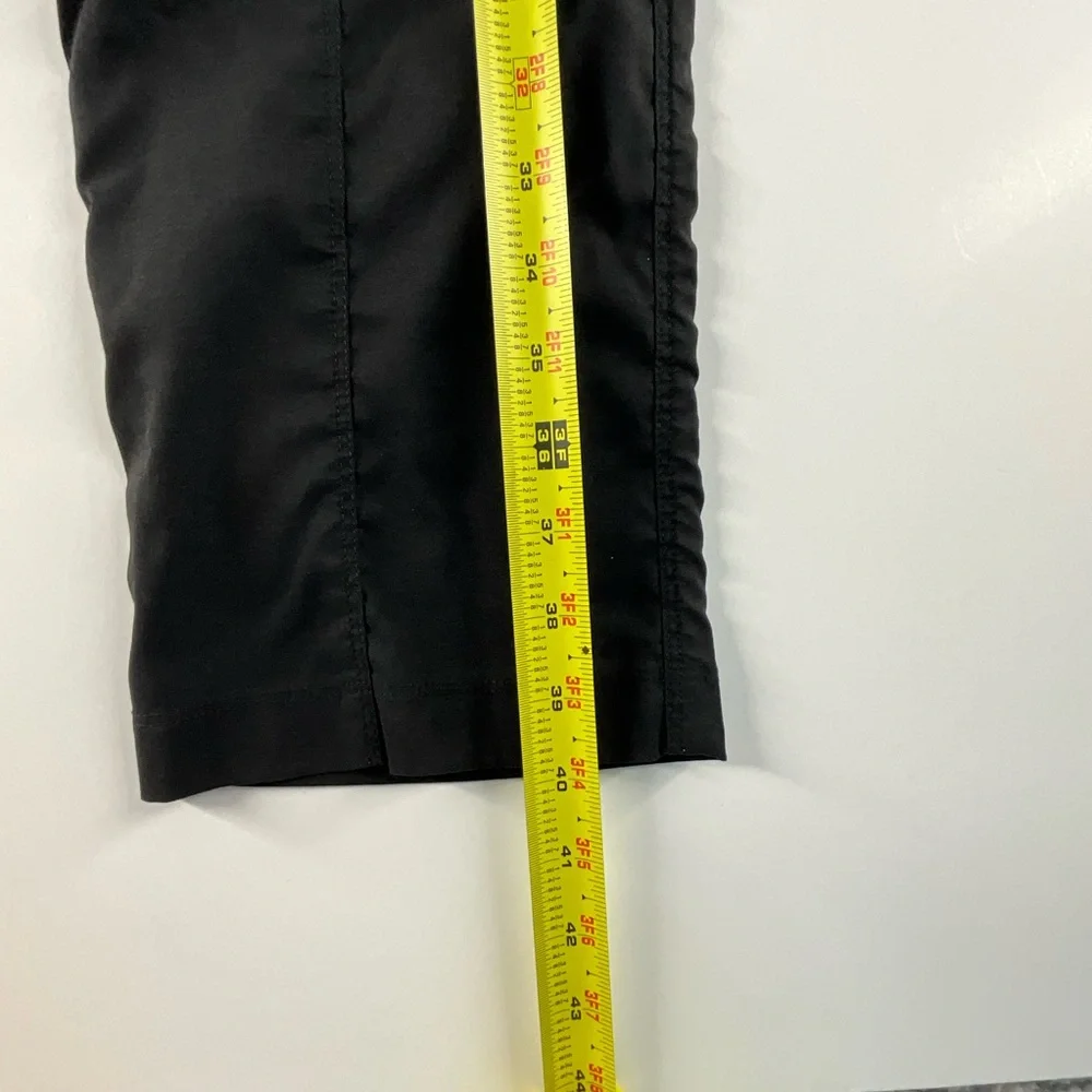 Duluth Trading Co Women Dry on the Fly Slim Leg Pants Black Outdoor Chic 14 X 33 - Picture 12 of 16